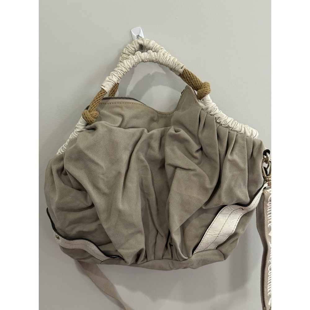 Vintage Juicy Couture Canvas Anchor Tote Bag 18x14.5" - Picture 6 of 15